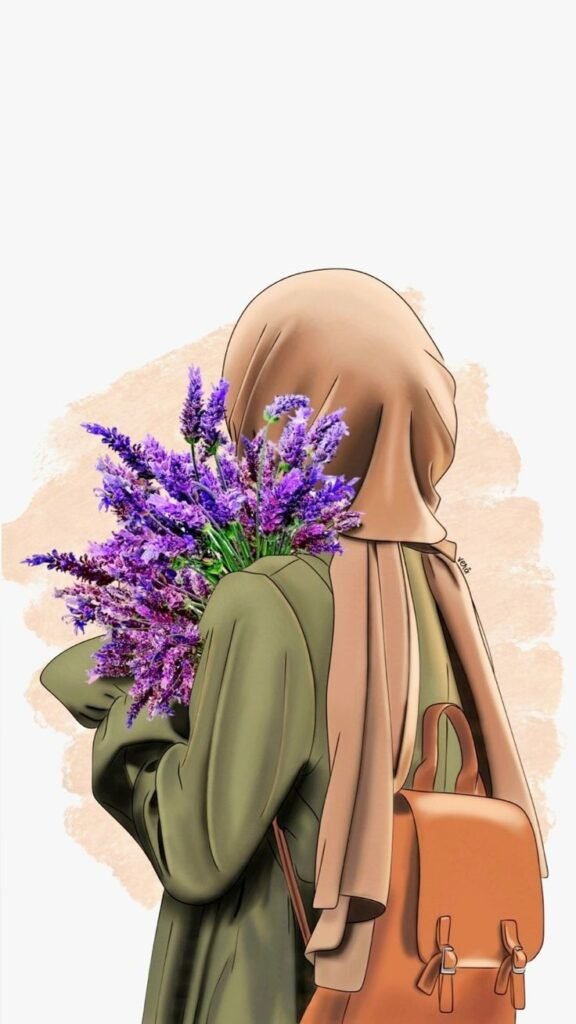 cute hijab girl profile pic	