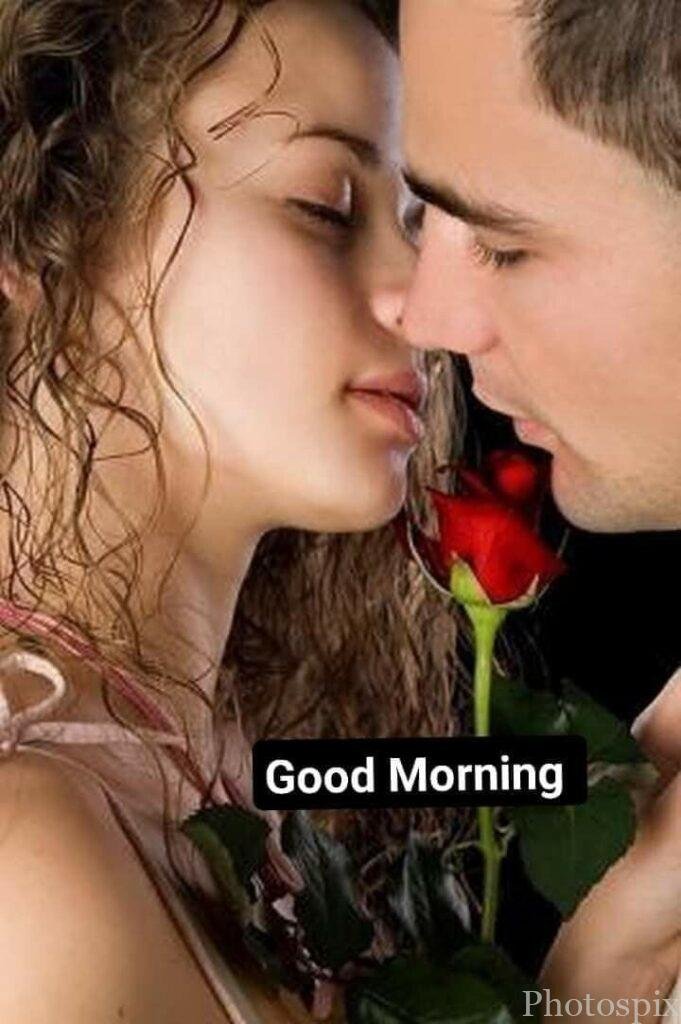 lip kiss good morning images