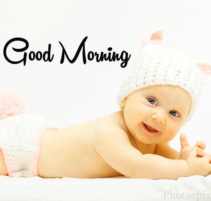 good morning baby images