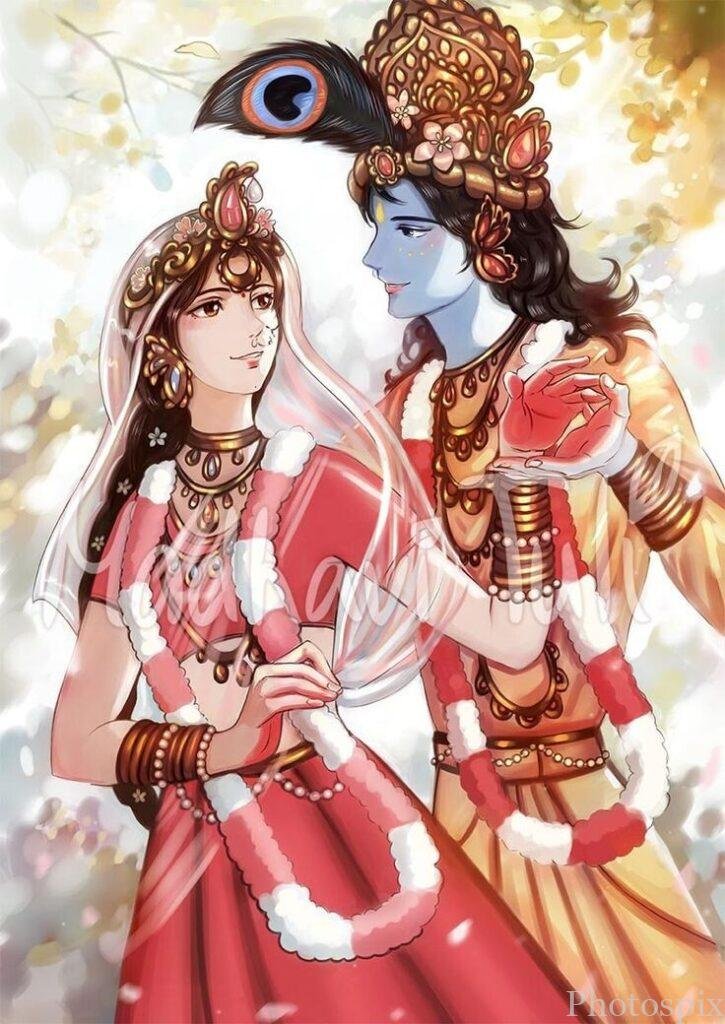 radha krishna photo