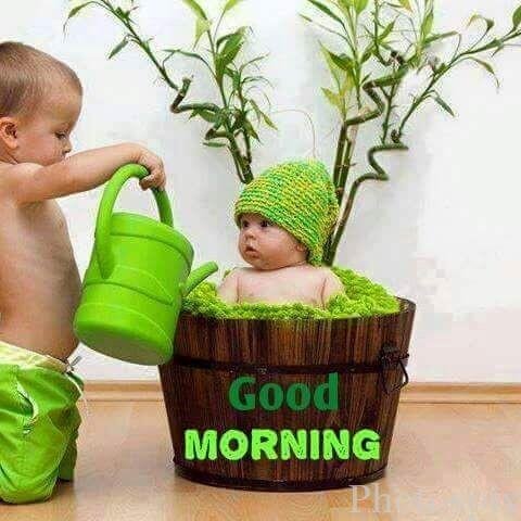 good morning images cute baby