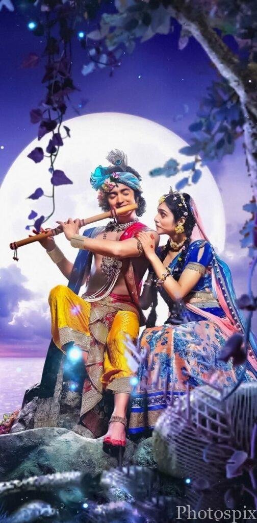 radha krishna dp hd images