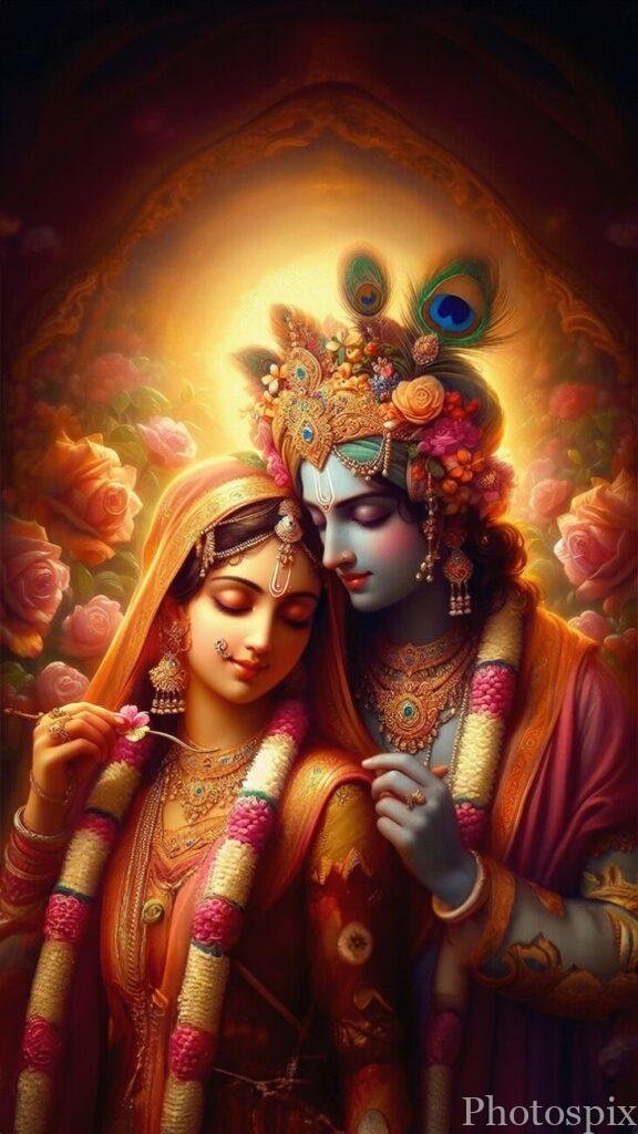 radha krishna insta dp