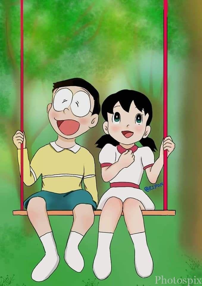 nobita shizuka pic