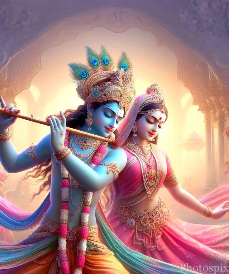 radha krishna dp