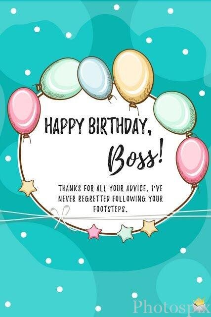 Professional Birthday Wishes For Boss
